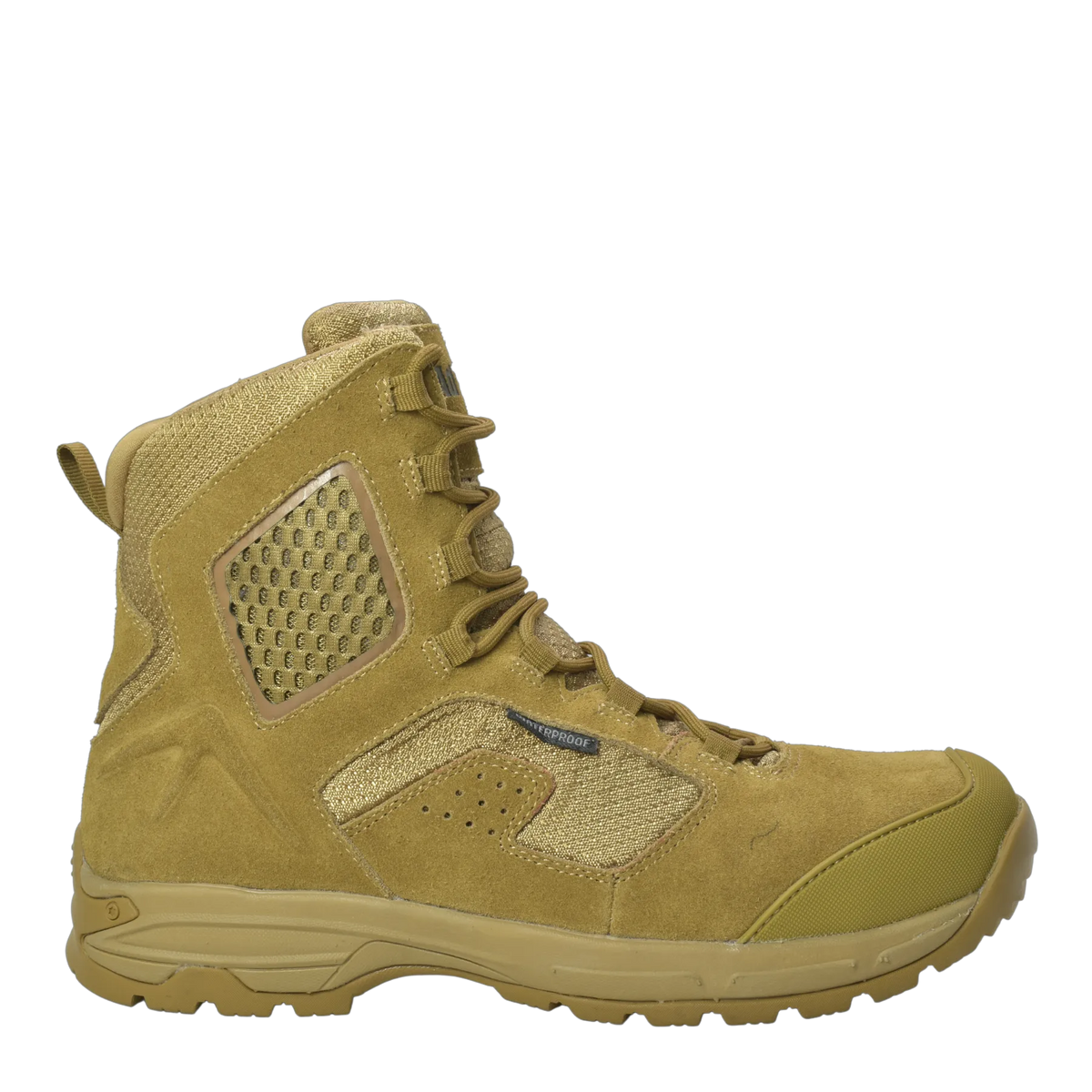 KT1010- Sedona - Men's 8" Coyote Tactical Boot [Side Zipper, Waterproof]