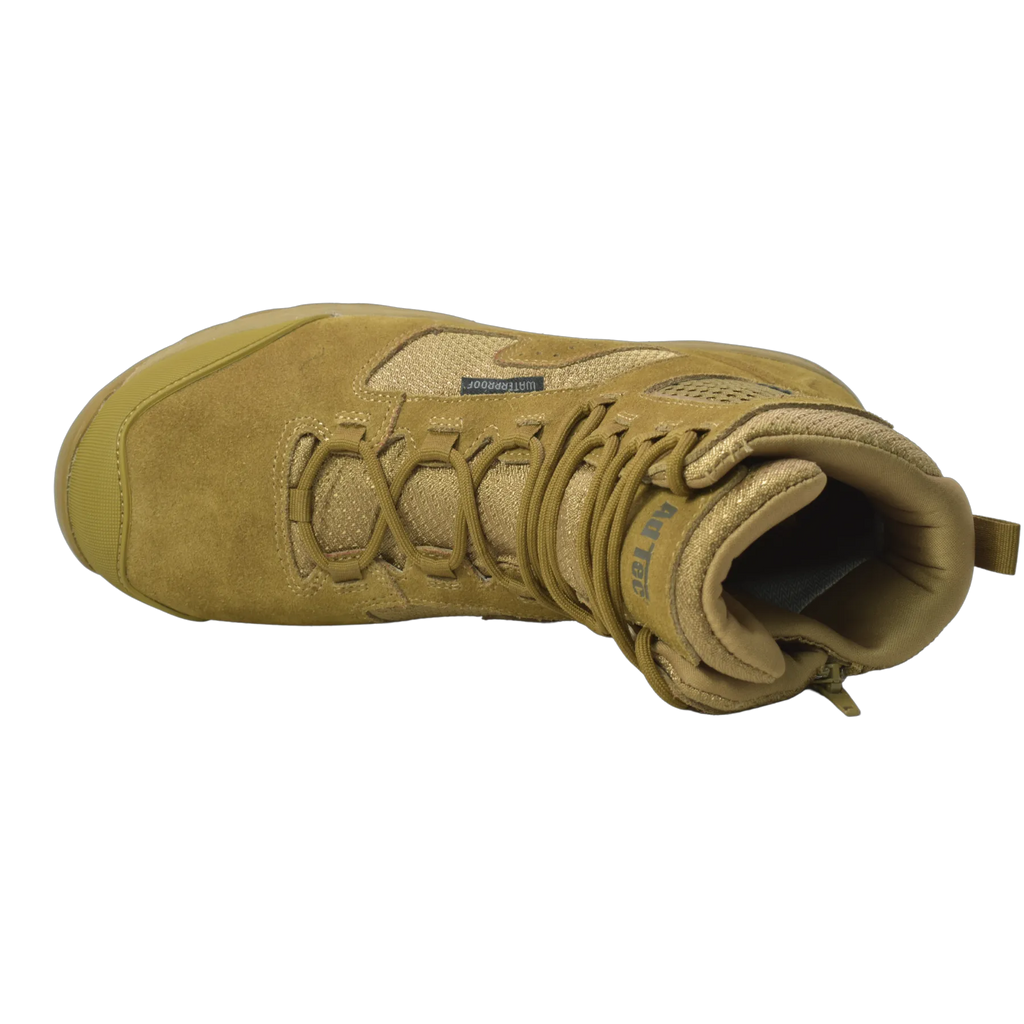 KT1010- Sedona - Men's 8" Coyote Tactical Boot [Side Zipper, Waterproof]