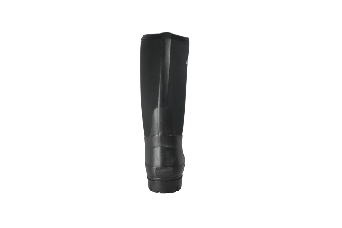 Men's Black Neoprene Rubber Boot