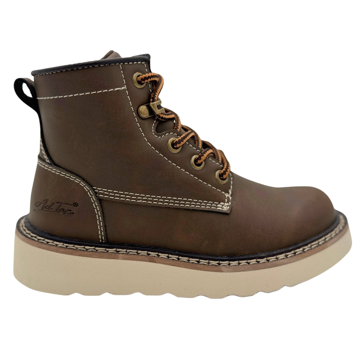 4148- Oregon: Kid's Classic Round Toe Farm Boot w/ Zipper