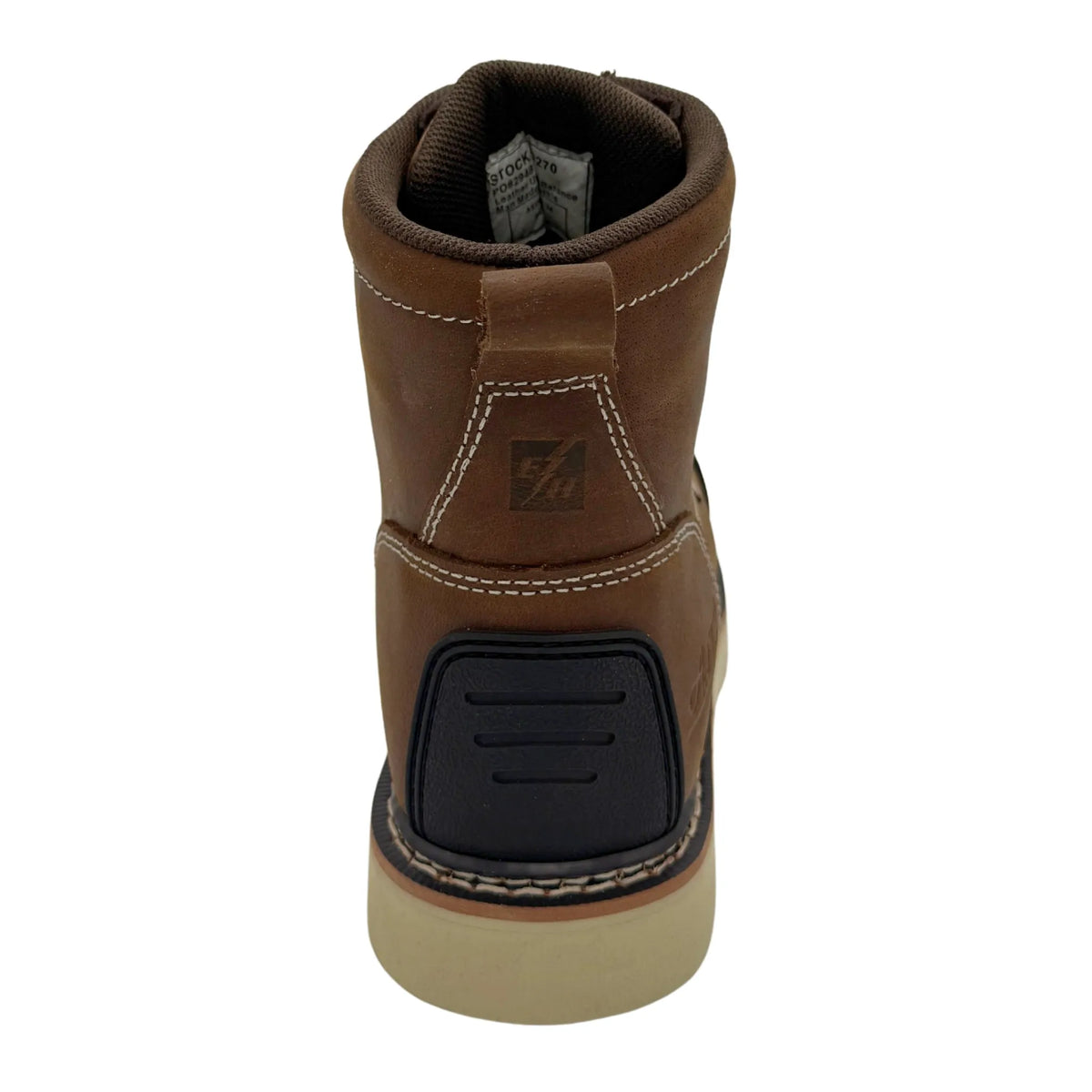 9270- Guardian: Men’s 6" Brown Work Boot [SOFT TOE, PR, EH, SRO]