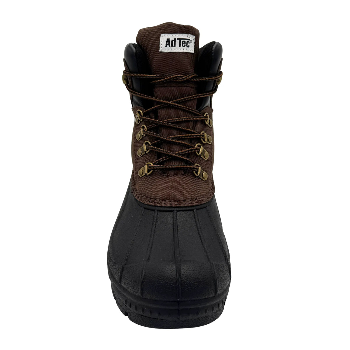 9882BR- Artic: Men's 6" Nylon Snow Boots - Brown