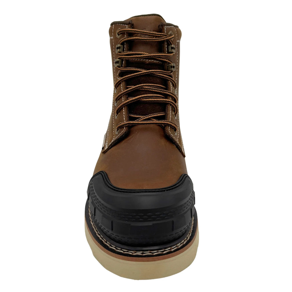 9271- Guardian: Men’s 6" Brown Work Boot [Comp Toe, PR, EH, SRO]