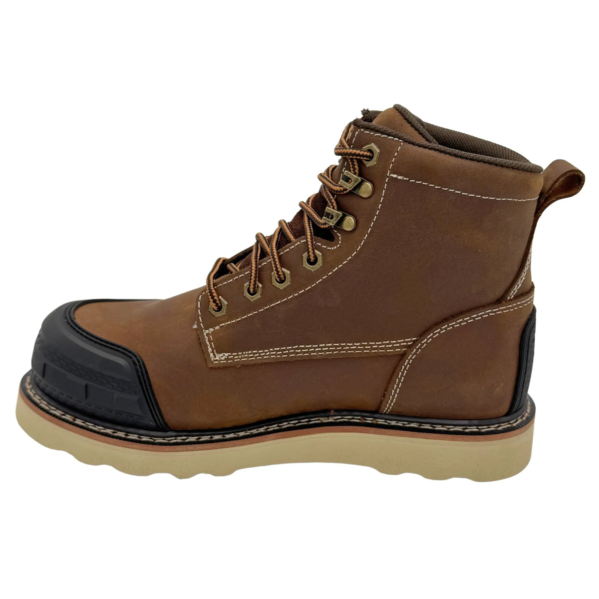 9271- Guardian: Men’s 6" Brown Work Boot [Comp Toe, PR, EH, SRO]