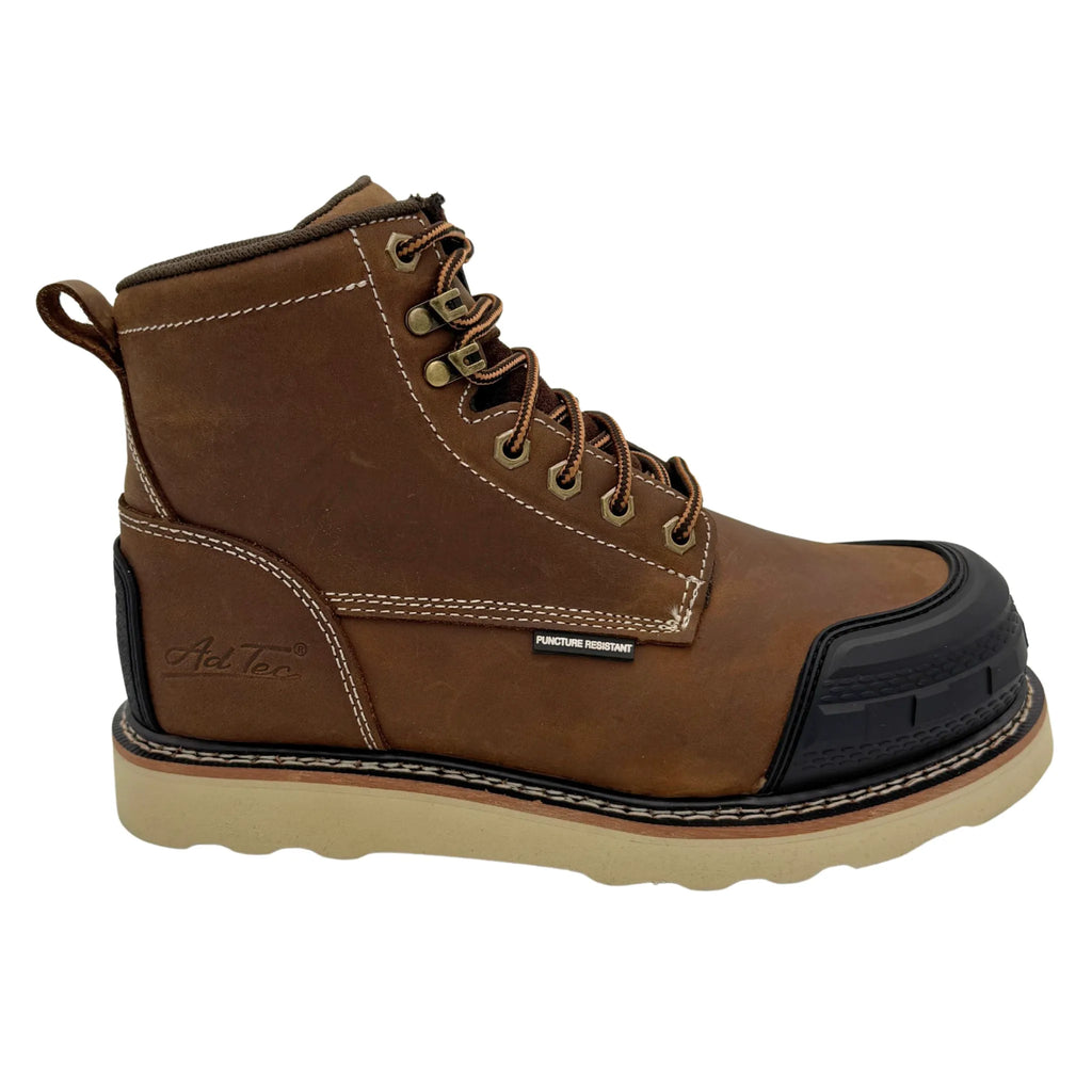 9271- Guardian: Men’s 6" Brown Work Boot [Comp Toe, PR, EH, SRO]